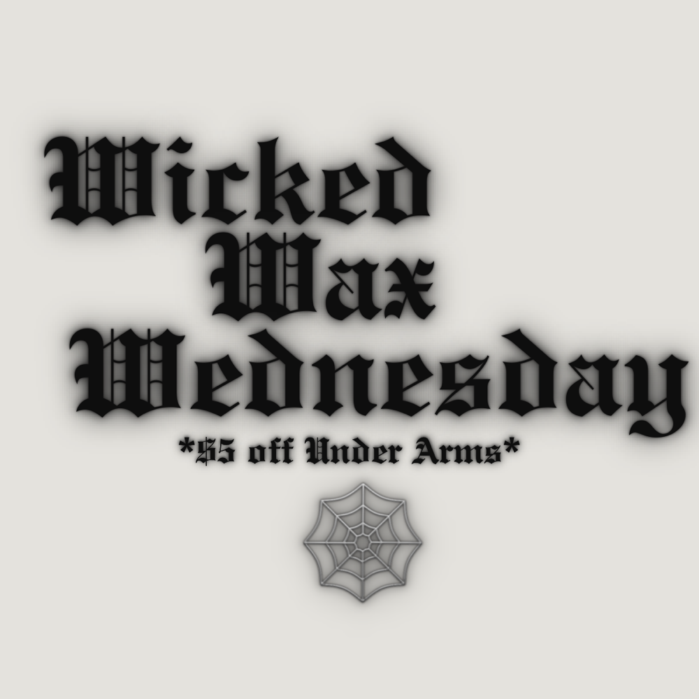 Wicked Wax Wednesday 🕸️ Underarms