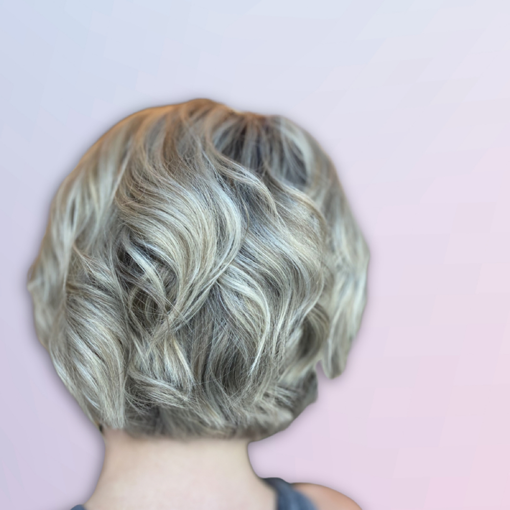 Short Hair Cut at volume hair salon in Bethesda, MD