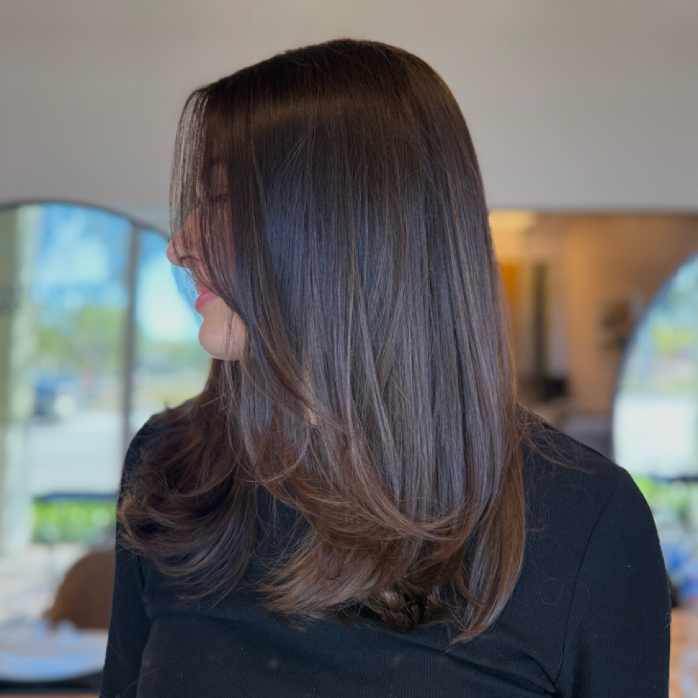 Lived-In Brunette at Sev’s Studio in Fort Lauderdale, FL