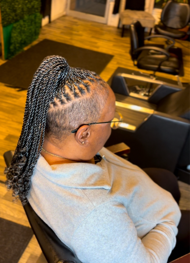 Partial Knotless