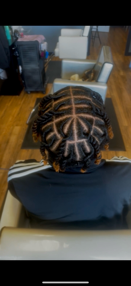Invisible Locs With Natural Hair