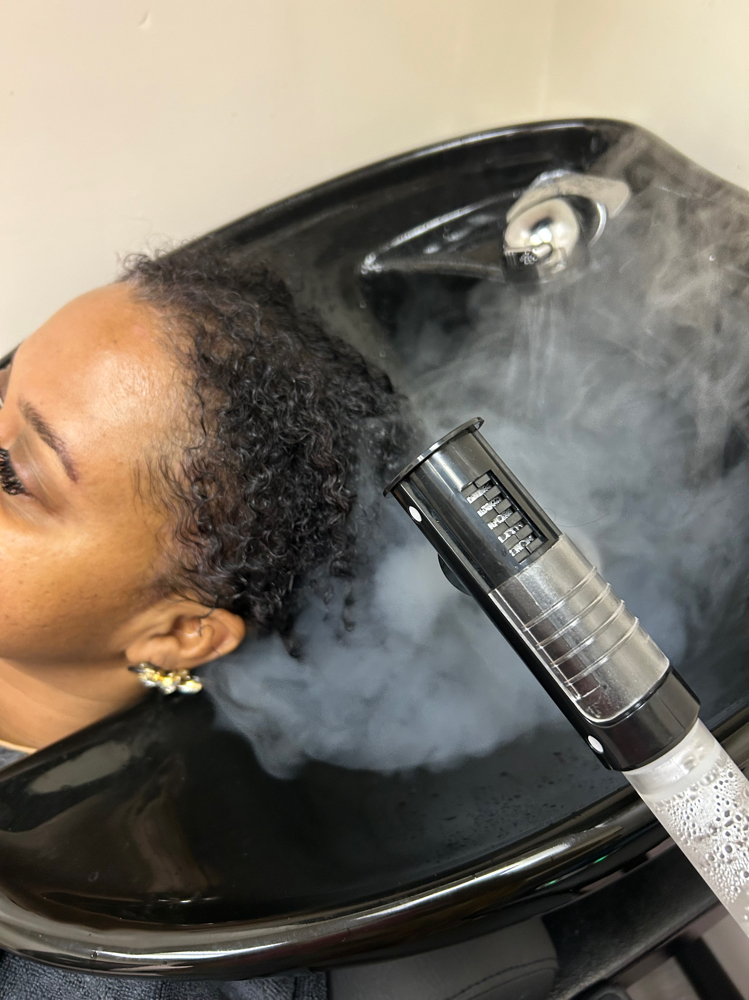 Aromatherapy scalp massage