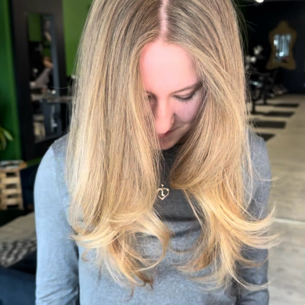 Layered Haircut at Sacred State Hair Studio in Livonia, MI