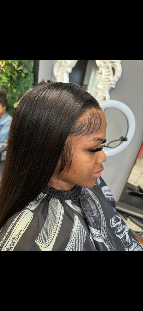Frontal Wig Installation at Flawlessbytoni in Milwaukee, WI