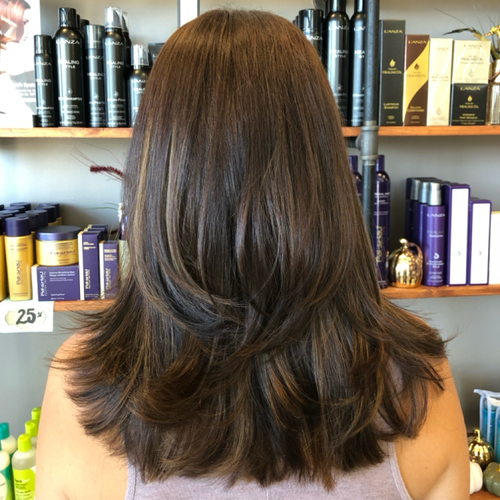 MEDIUM DESIGN DRY at Blown Away Hair Lounge in Spring Hill, FL