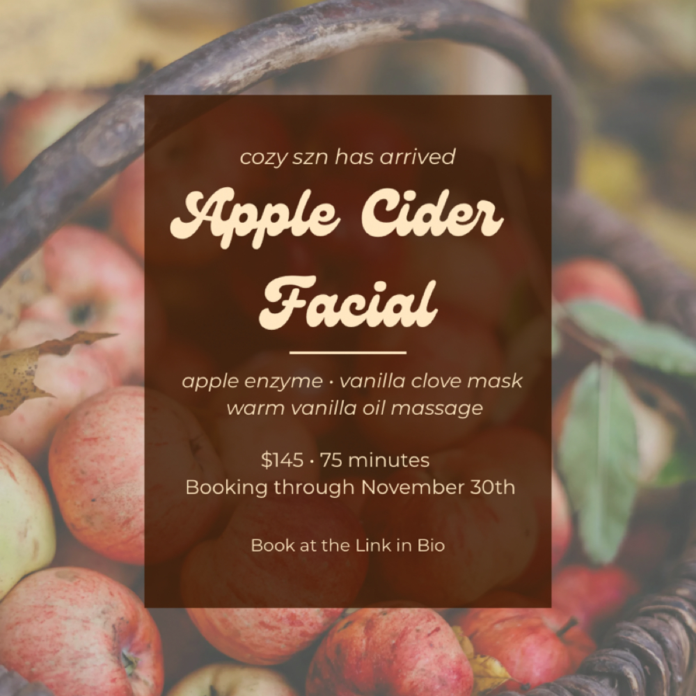Apple Cider Facial at Cheyenne La Mar Esthetics in Concord, CA