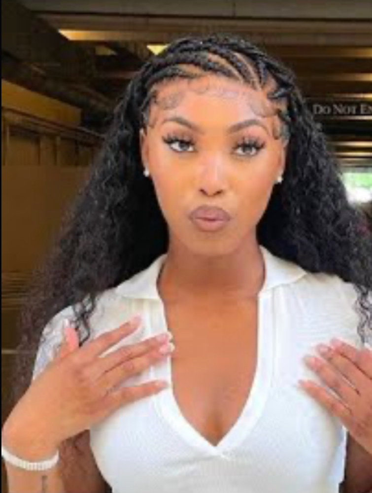Half Braids Half SewIn