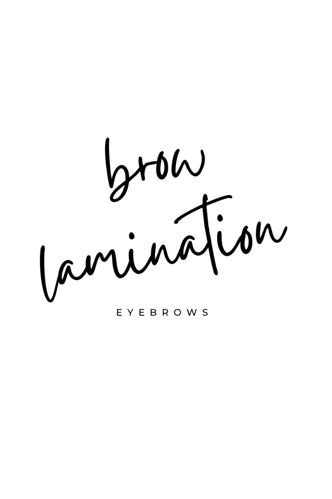 Eyebrow Lamination + Shape + Tint