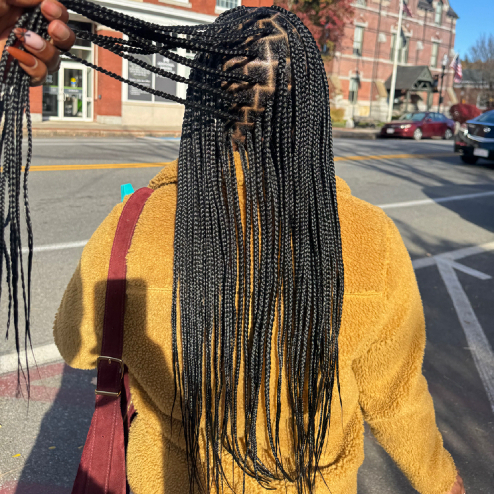 Knotless Braids at Chinwem’s HairB&B in Ayer, MA
