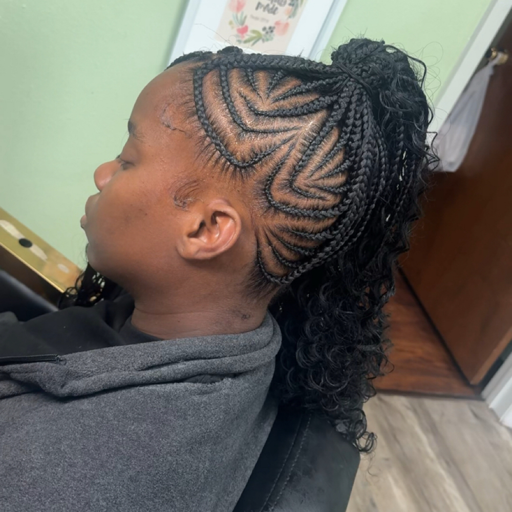 Mohawk Stitch Braids at Diverse Creations in Longview, TX