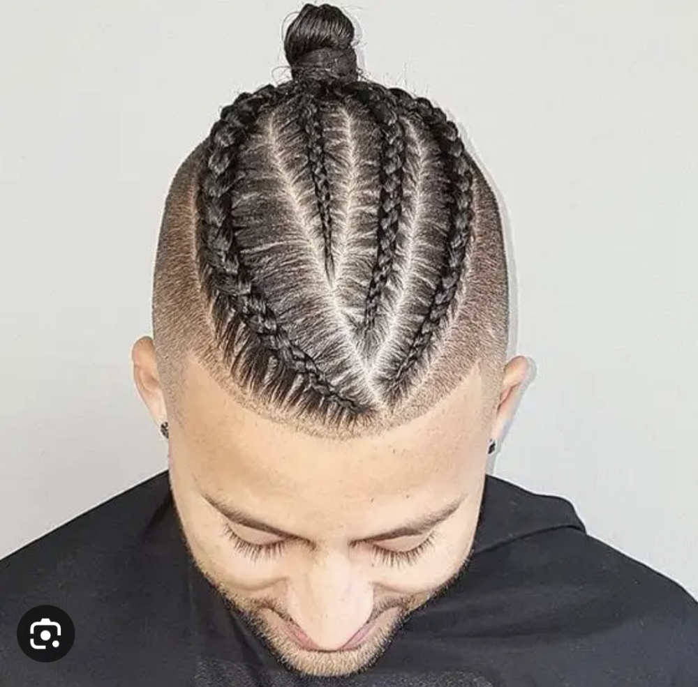 Half Head Braids (No Added Hair)