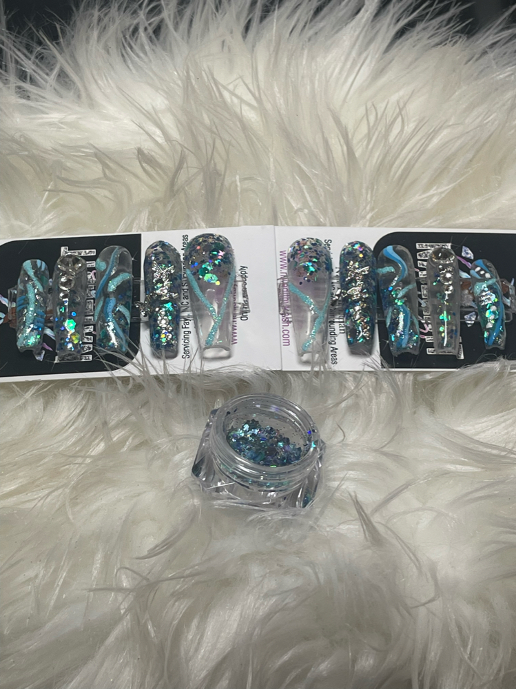 Custom Press Ons at Nailed It by Ka.Sh. in Fayetteville, NC