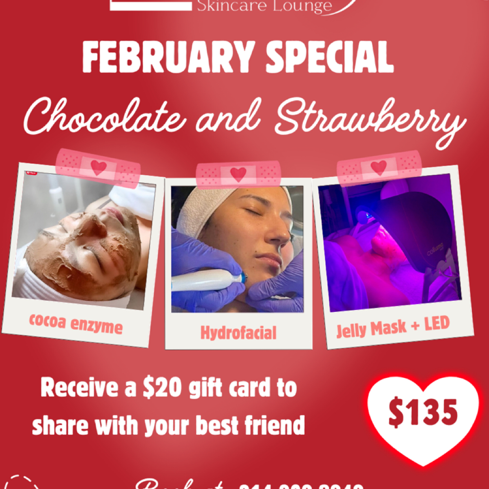 February Special - Hydrofacial at Lumina Skincare Lounge in Lewisville, TX