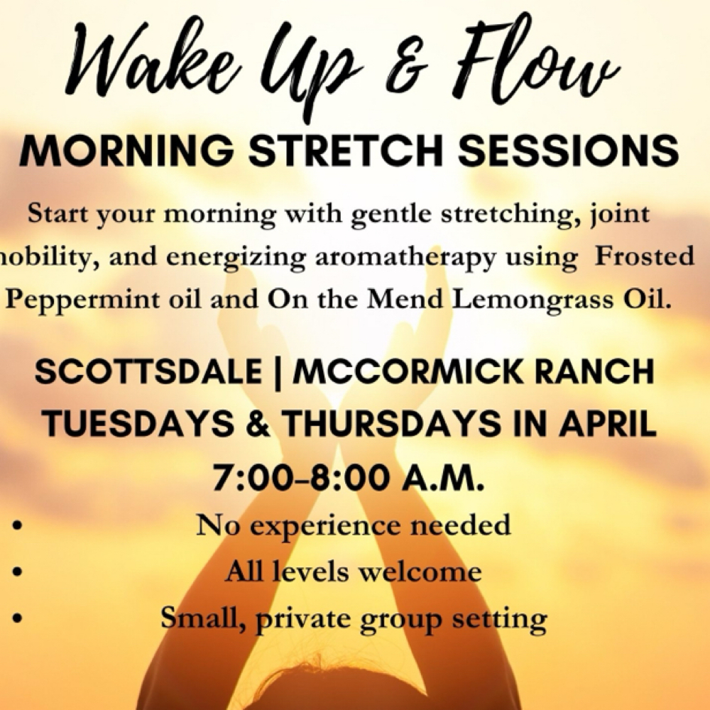 Thursday Morning Stretch at 7 Realms Red Light Spa Experience in Scottsdale, AZ