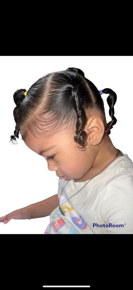 Kiddie Ponytails Age 3-4