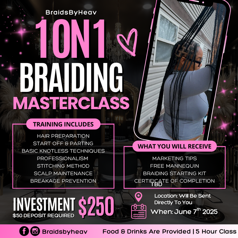 2025 BRAID CLASS🩷