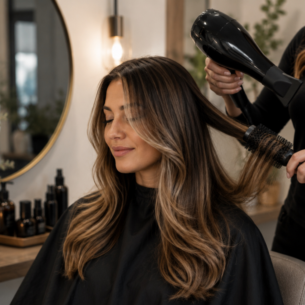 Blowout Added To A Color at Robyn Nicole Salon in Simi Valley, CA