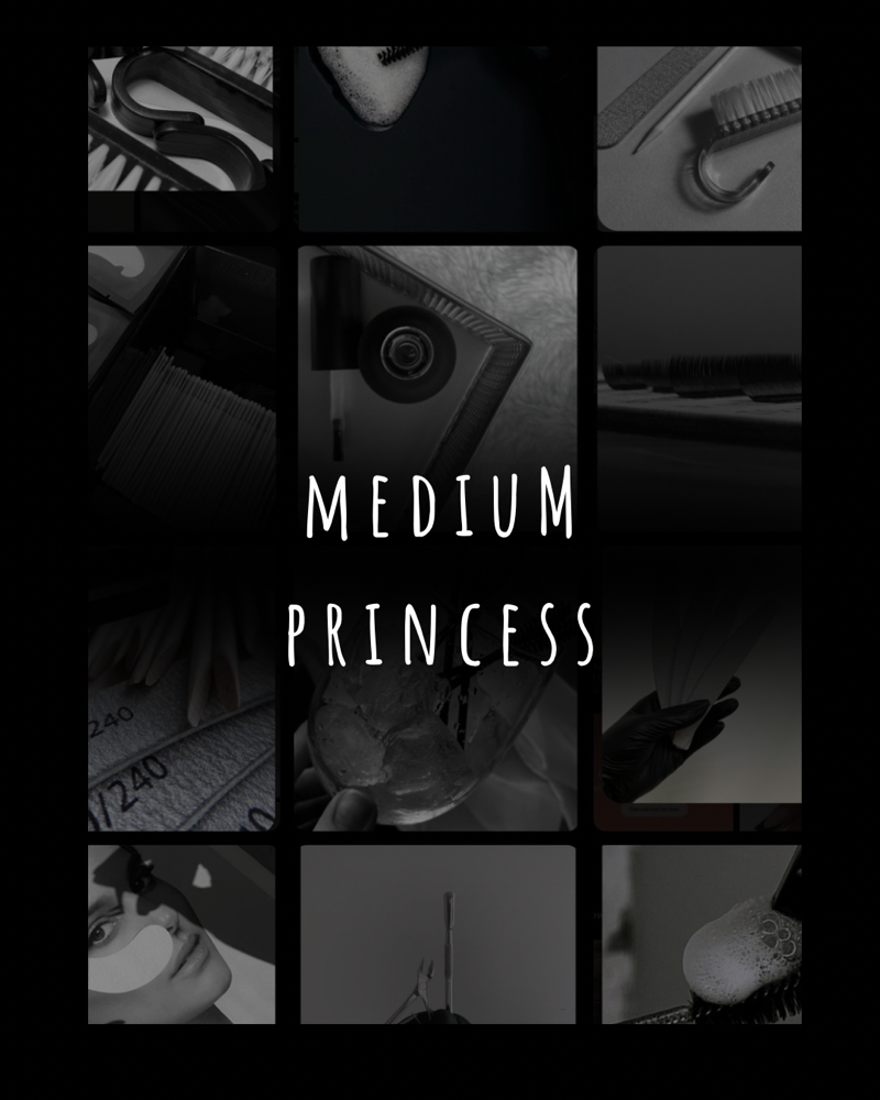 Medium Princess Acrylic Full Set