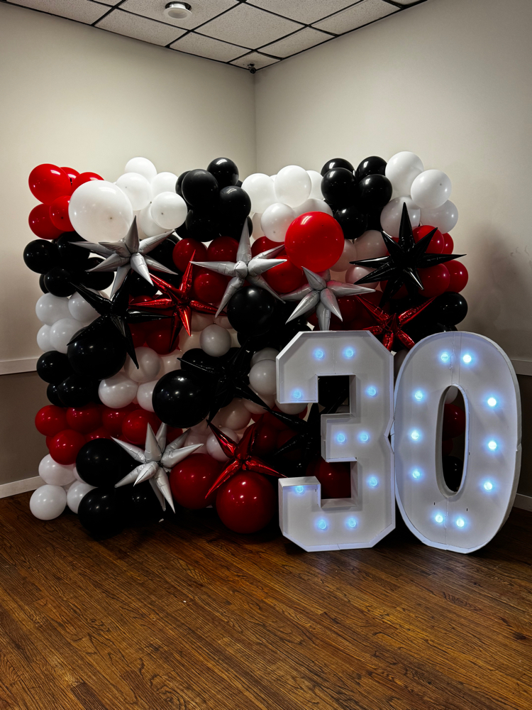 6X6 Balloon Wall
