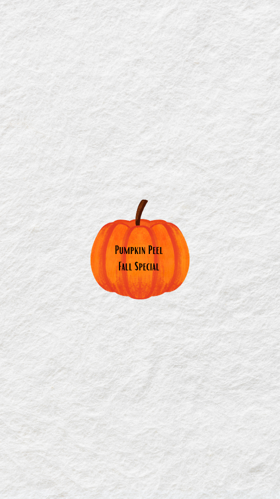 ✨️Pumpkin Peel Fall Special✨️
