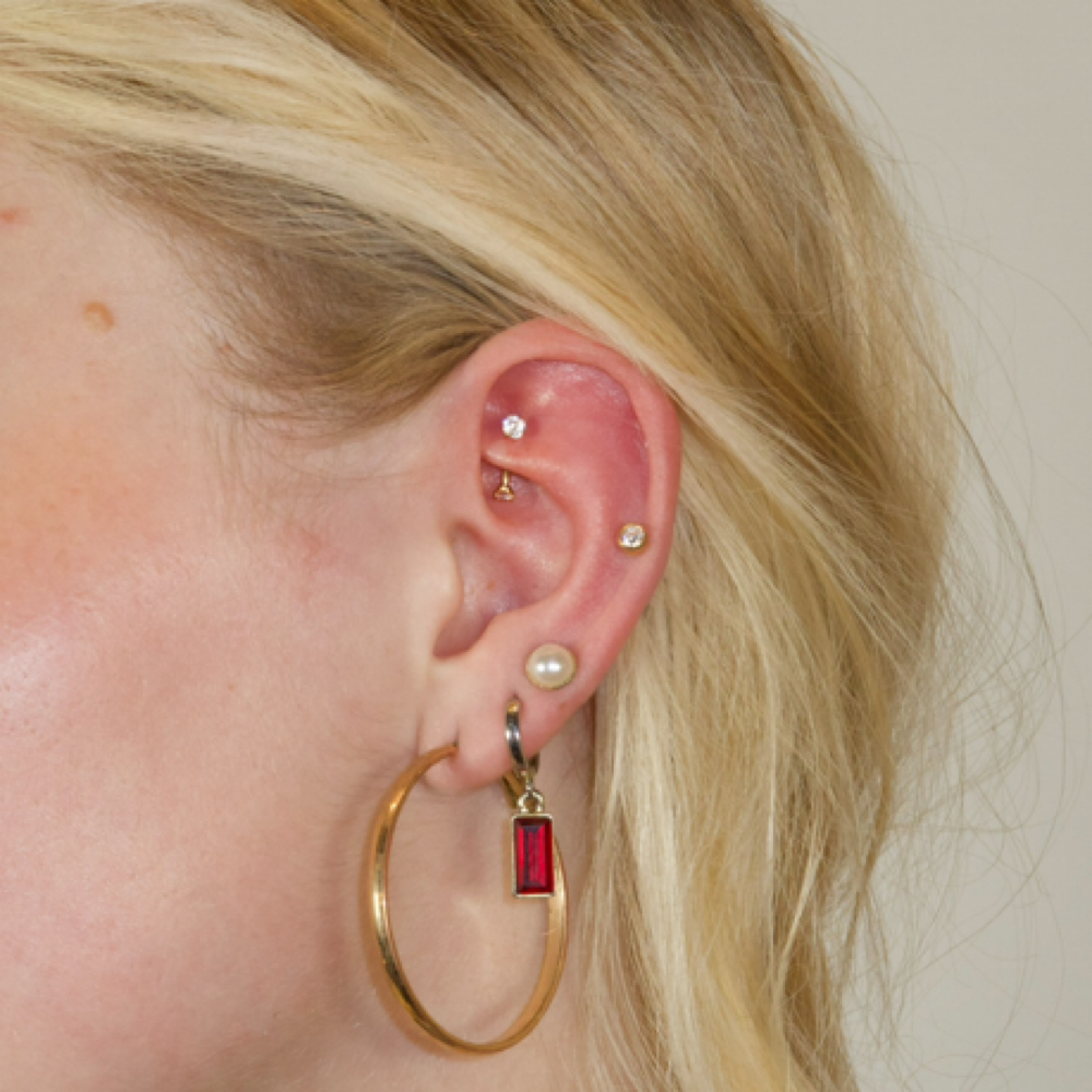 Rook Piercing at DAZEY AESTHETIC COLLECTIVE in Phoenix, AZ