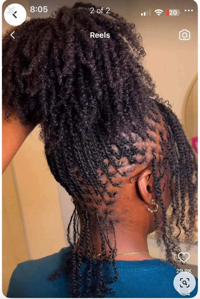 Mini Twist (Human Hair Included)
