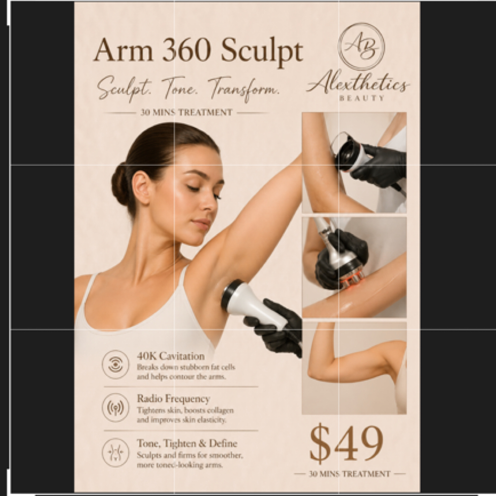 Arm Sculpt 360✨ at Alexthetics Beauty Studio in New York, NY