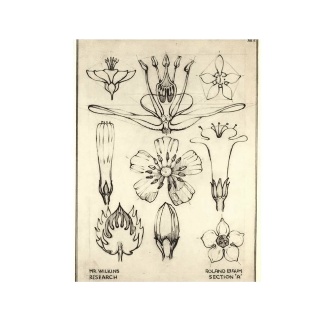 Repeatable Vintage Flowers 1