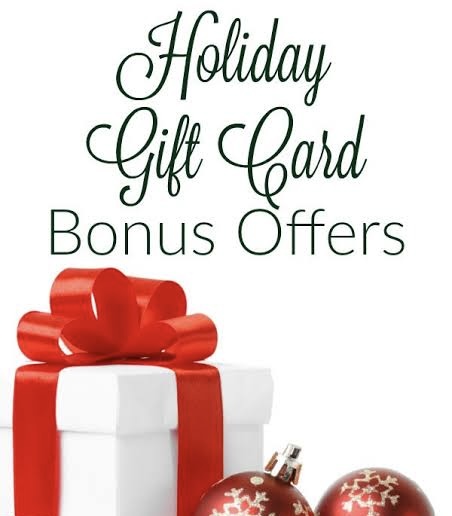 Holiday Gift Card Purchases