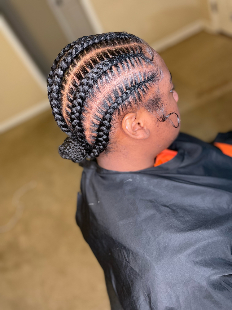 Stitch Braids (Weave Added)