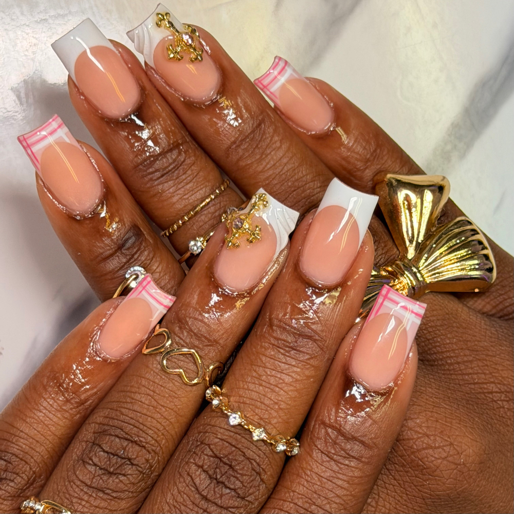 Gel X Set Full Set+ Teir 2 Nail Art at Sophs One Stop Beauty Shop in Minneola, FL