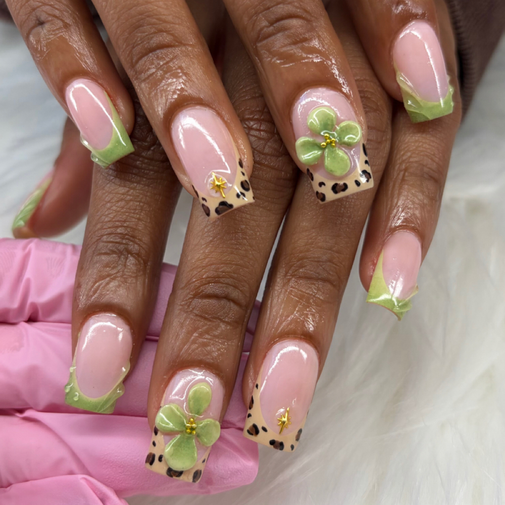 Tier 3 nail art at Starr Struck Nails LLC in Denver, CO