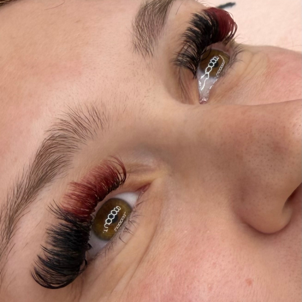 Colored Lashes at Simply Arina Beauty in Des Moines, IA