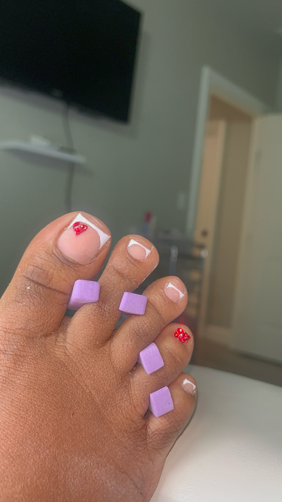 Polygel Overlay (toes)