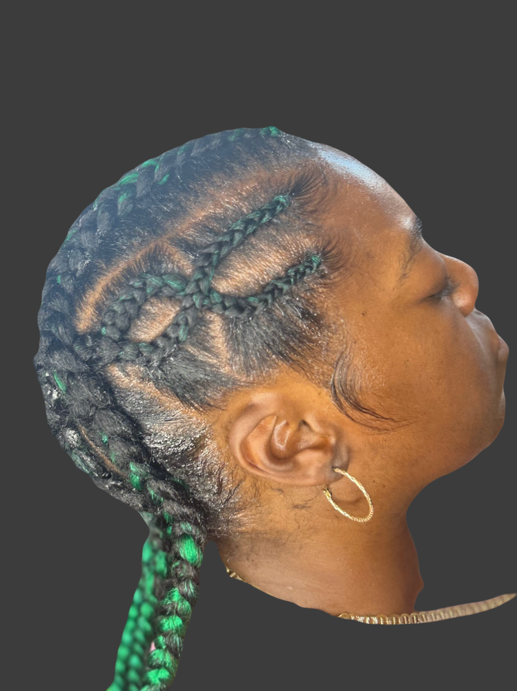 Braided Medium Styles With design