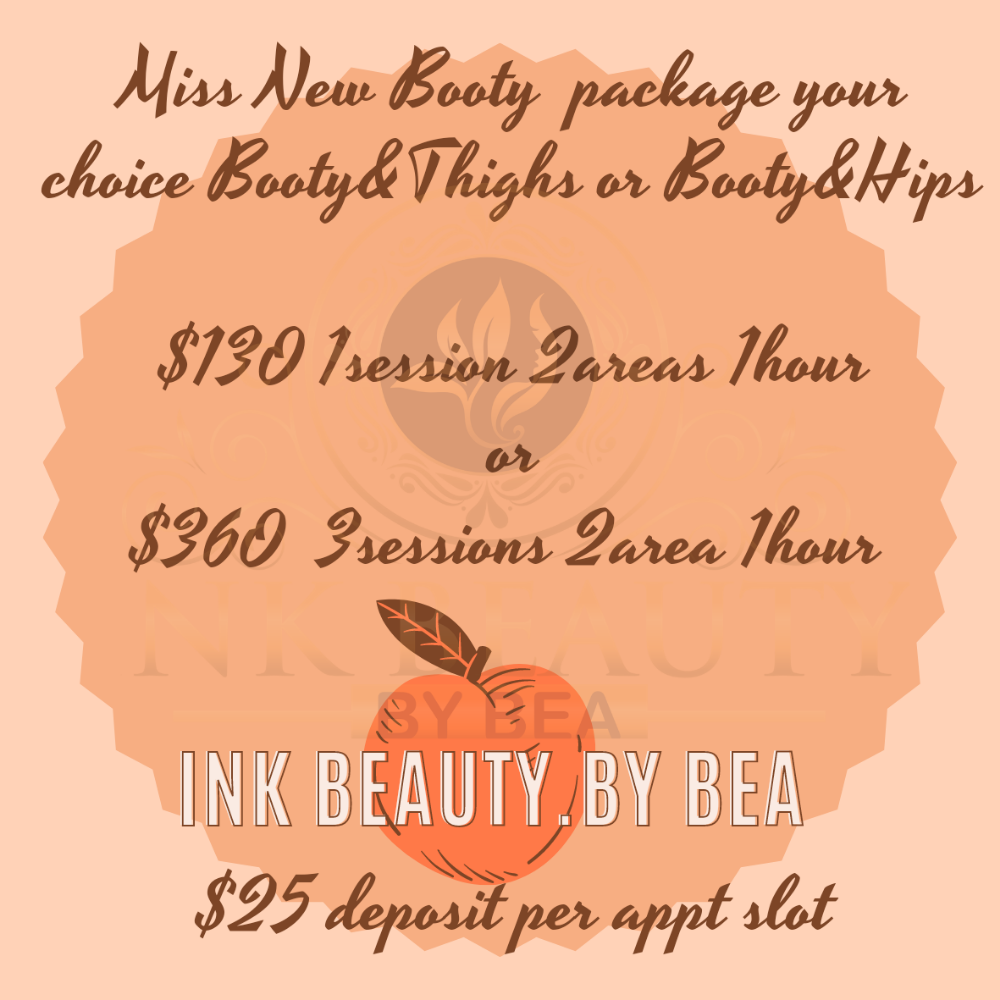 BBL Miss New Booty Package 3 Sessio
