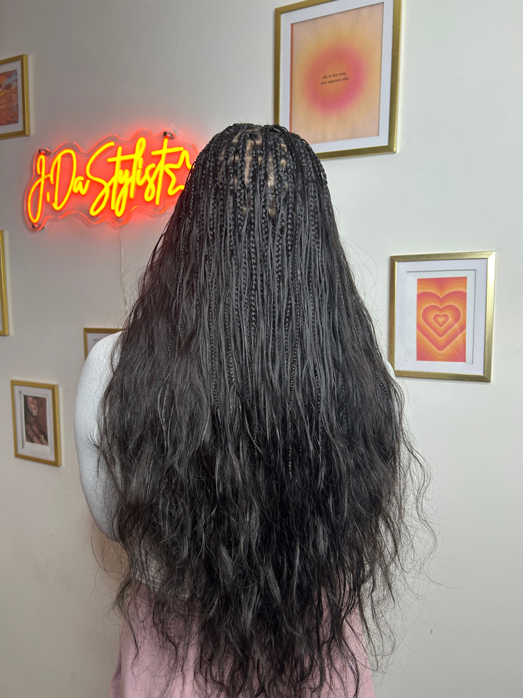 Island braids W/ bundles Included