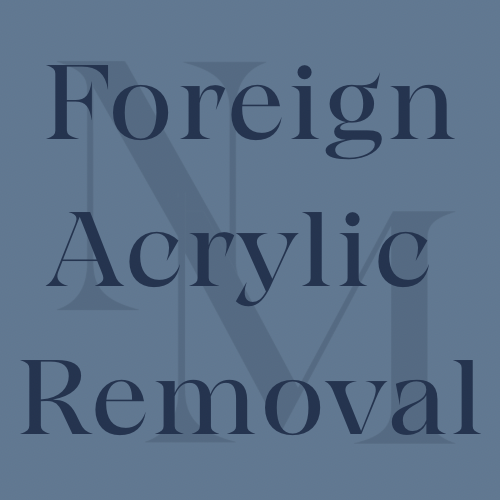 Foreign Acrylic Removal at The Nail Moment in Salem, OR