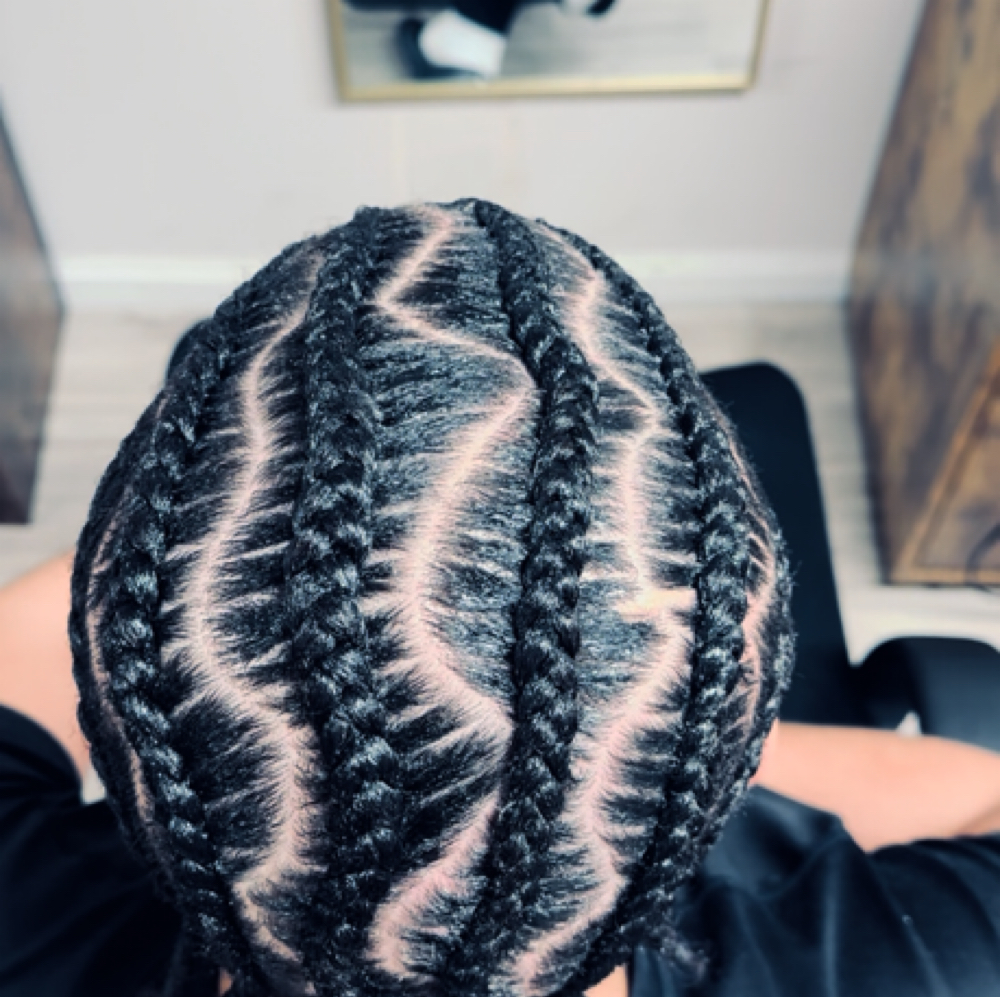 Stitch Cornrows at Kadihairsalon in Rockville, MD