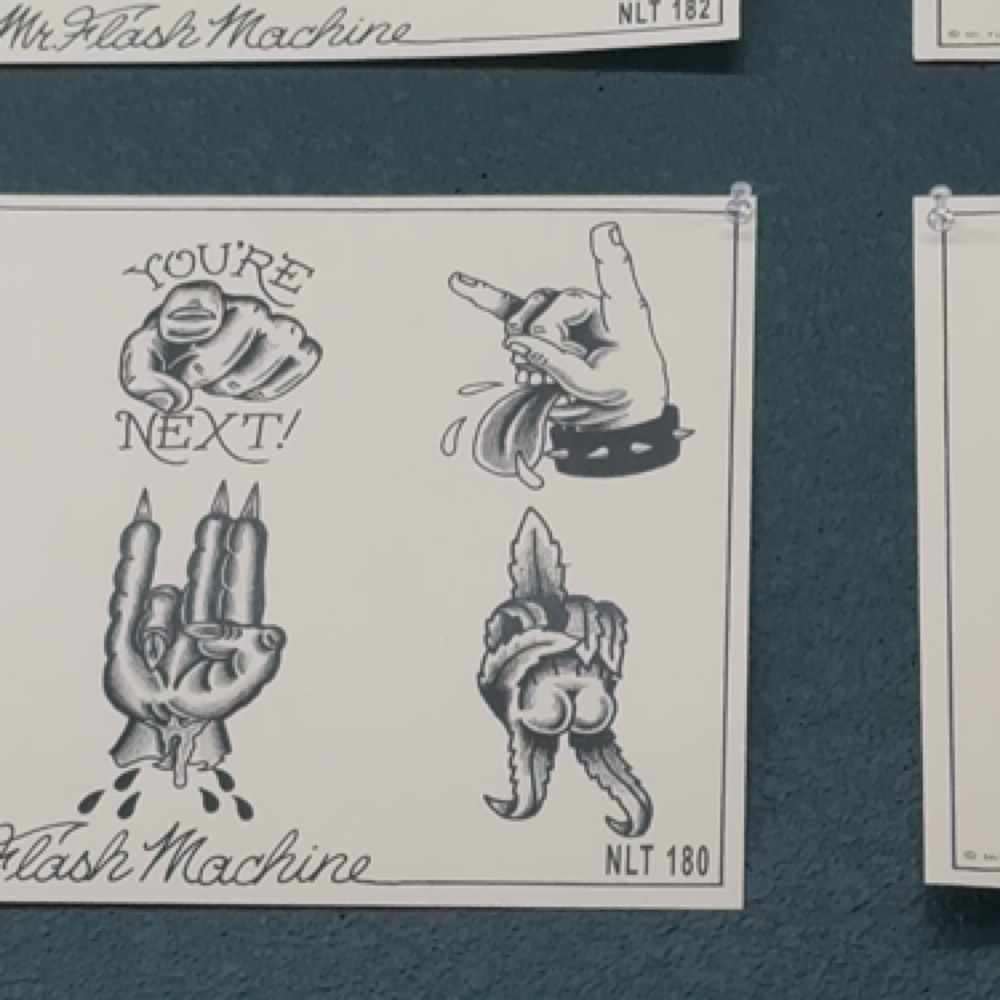 Wall Flash at Deborah Bryant Tattoos in Boise, ID