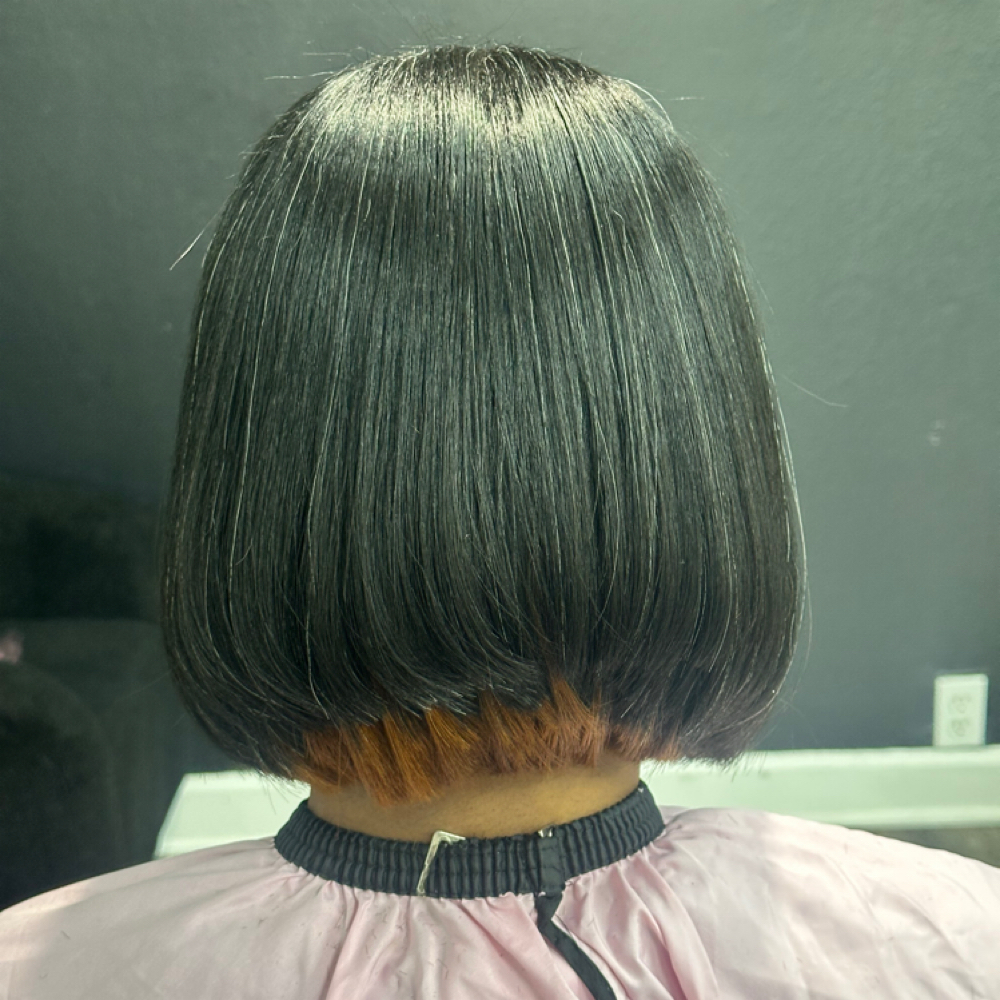 Peek-A-Boo Color + Silkpress at The Beauty Lab Experience in Gretna, LA