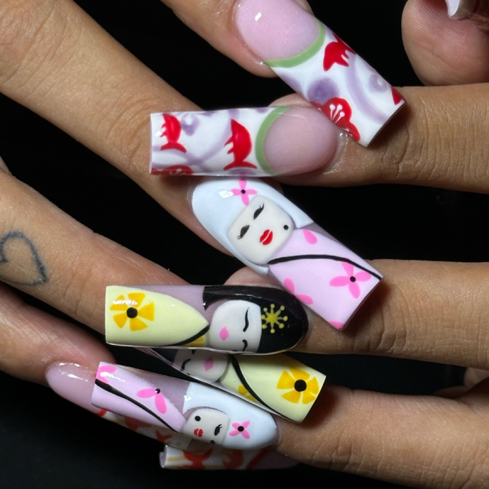 Acrylic Full Set at Wixxedbeauty_ in Victorville, CA
