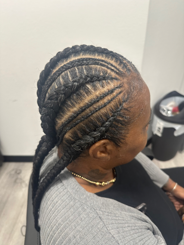 4 Feed-In Straight Back