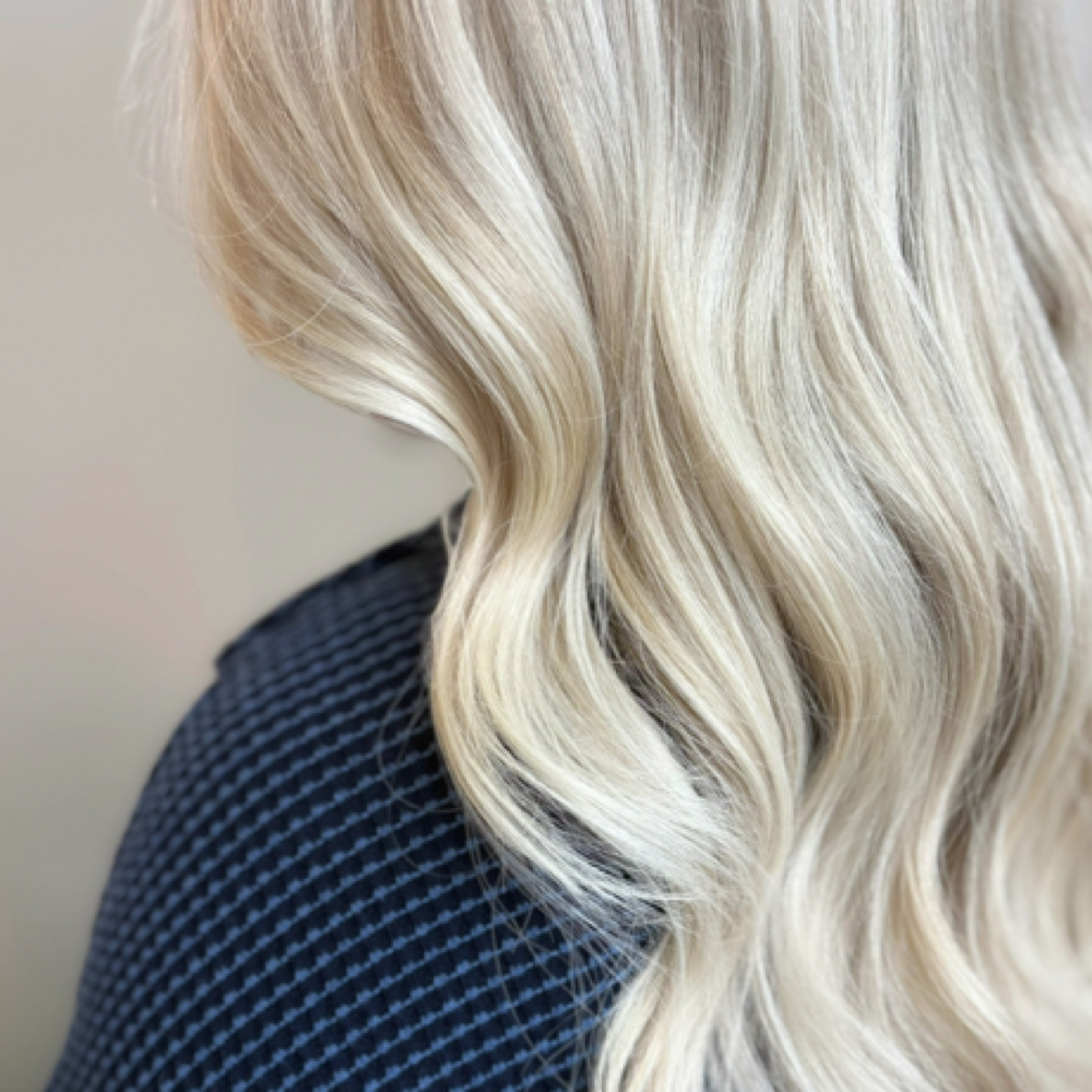 Full Custom Blonding at Golden Era Hair Studio in Chicago, IL