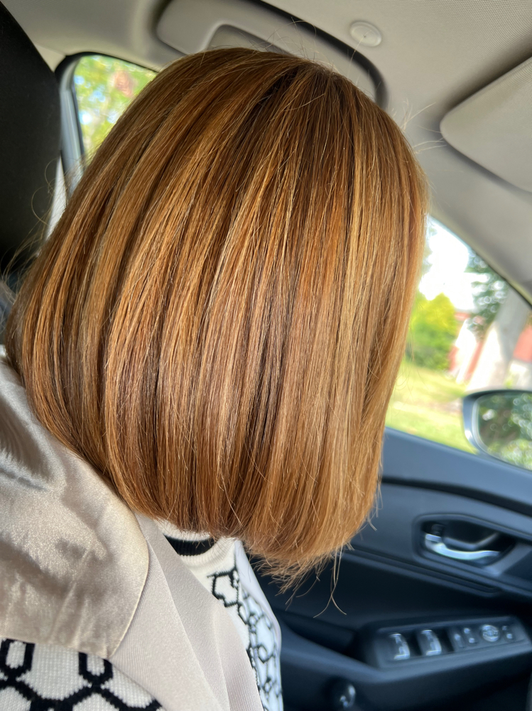 Short Hair wash and Blow at SOLO BEAUTY SALON in Elizabeth, NJ