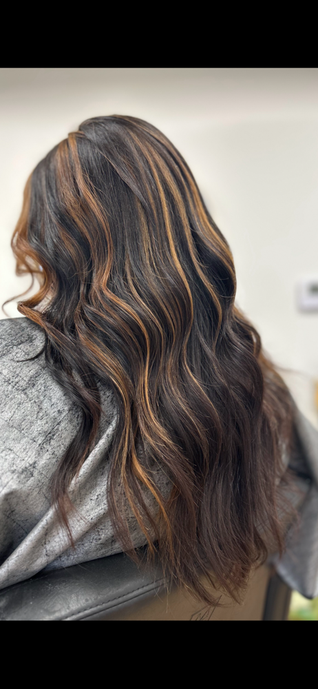 Partial Highlight/balayge at Hair By Kylie M in Kansas City, MO