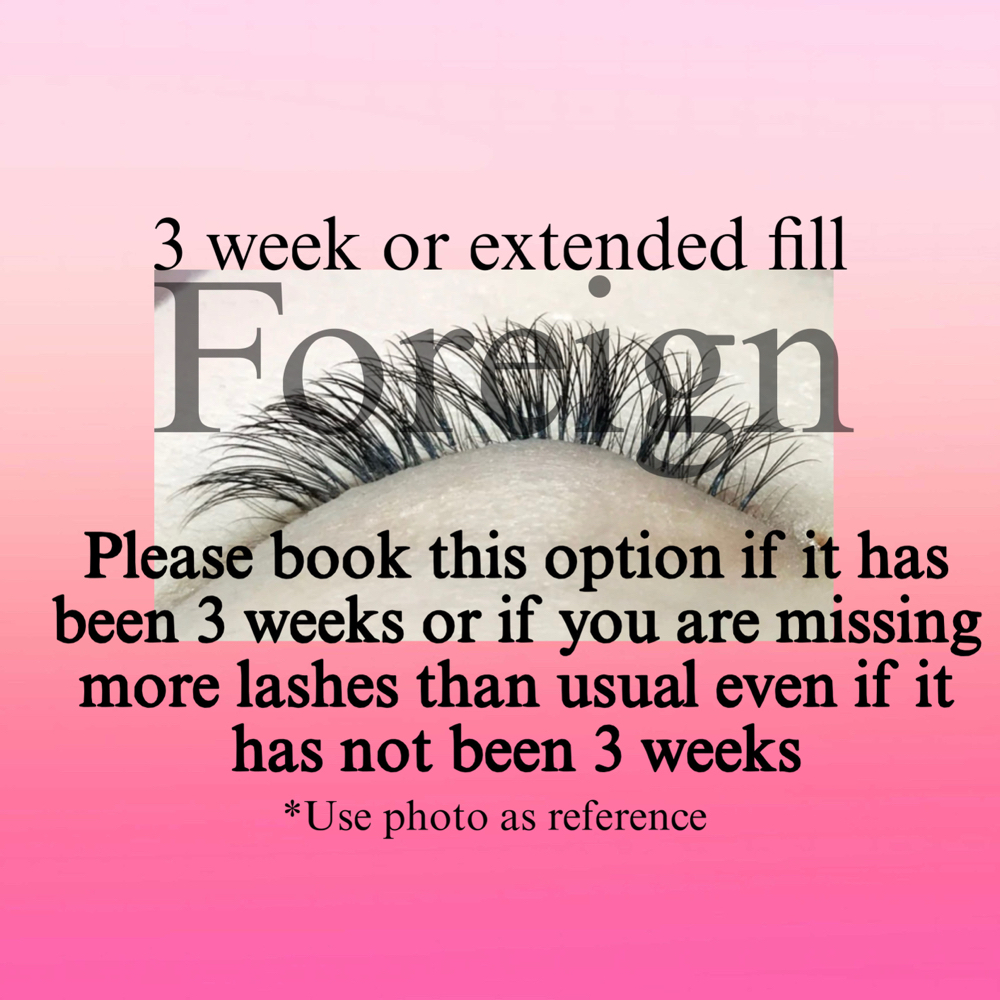 Foreign Refill 3 Week at Speak Now Lashes in Kingman, AZ
