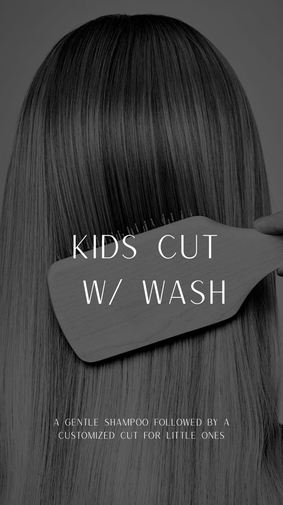 Kid Cut w/ Wash (girls)
