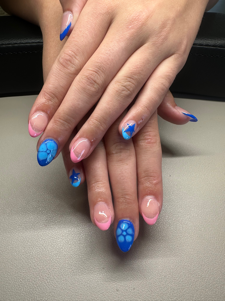 Dip Powder Manicure + Tips