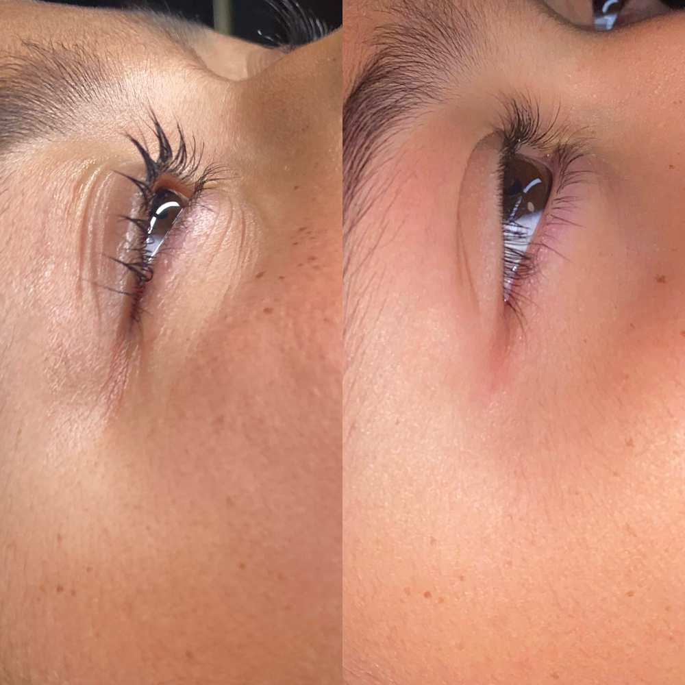 Lash lift with tint at Cambri Esthetics in Davenport, IA